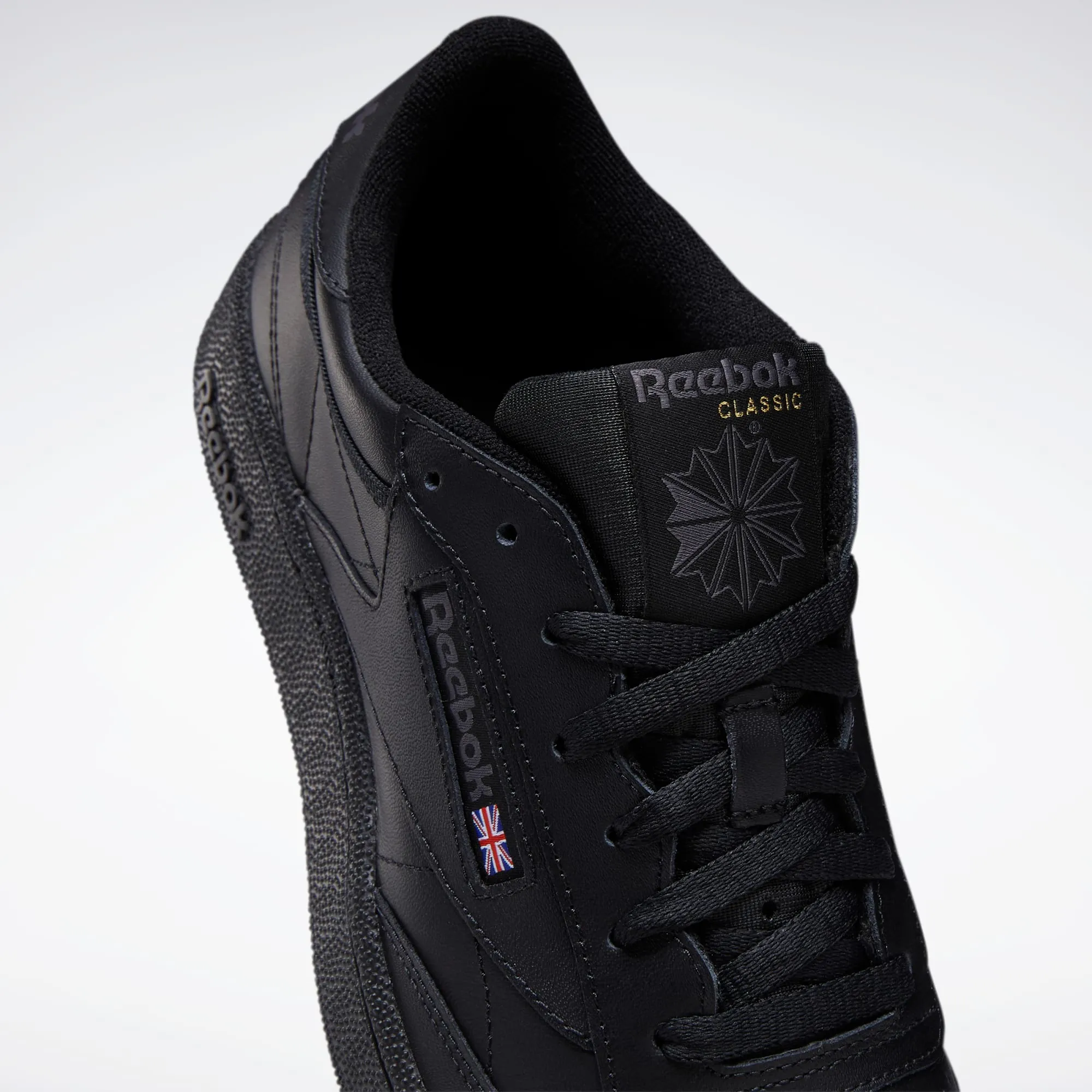 Reebok Men's Club C 85 Shoes - Black / Charcoal