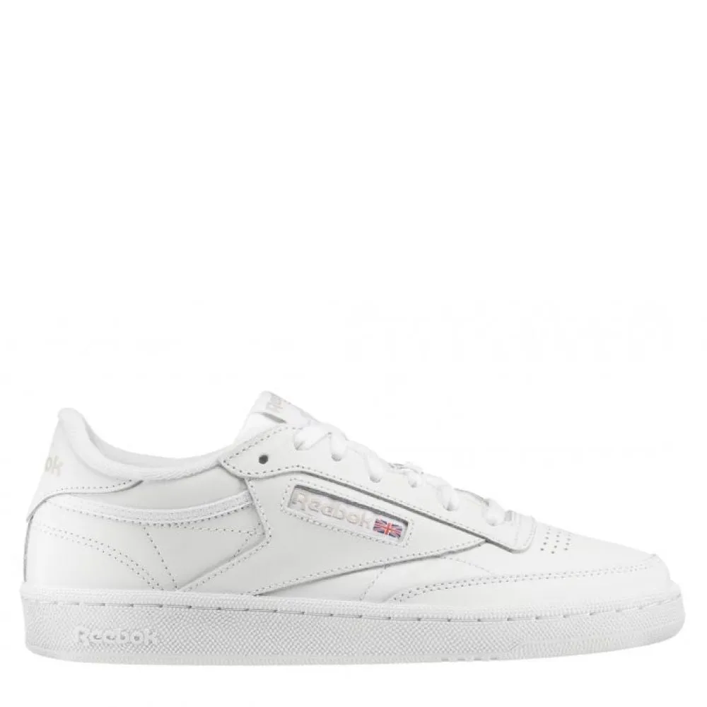 Reebok Women's Club C 85 in White/Sheer Grey