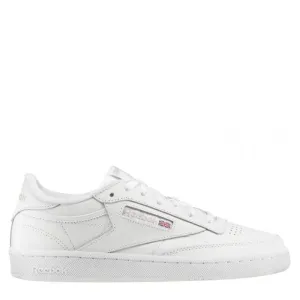 Reebok Women's Club C 85 in White/Sheer Grey