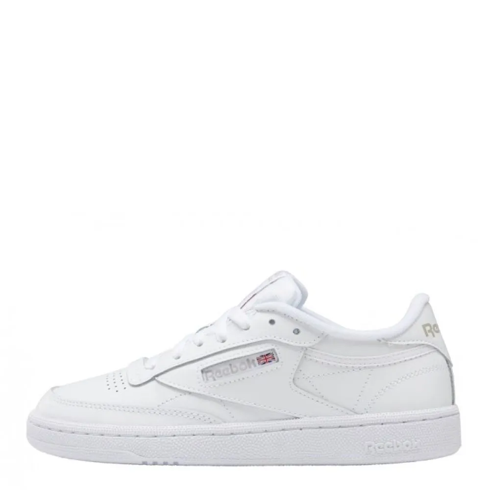 Reebok Women's Club C 85 in White/Sheer Grey