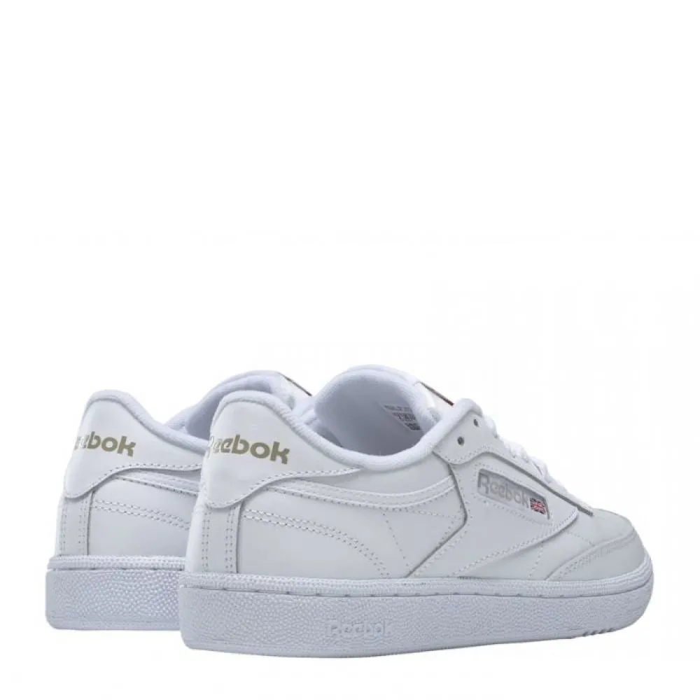 Reebok Women's Club C 85 in White/Sheer Grey