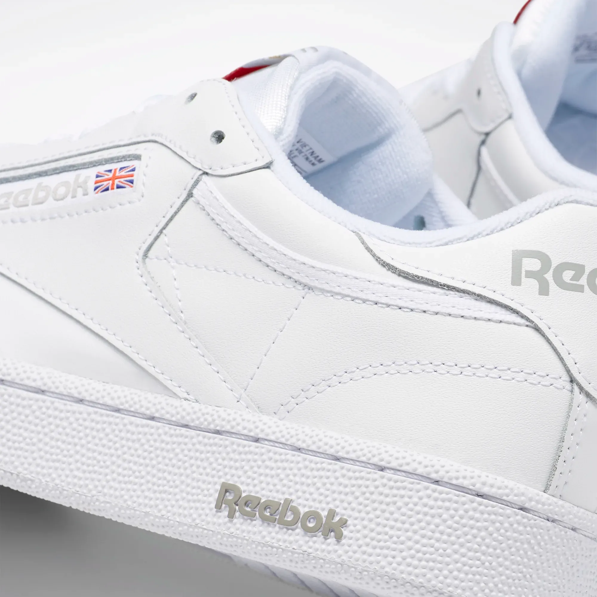 Reeboks Men's Club C 85 Shoes - White / Sheer Grey