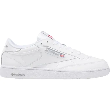 Reeboks Men's Club C 85 Shoes - White / Sheer Grey