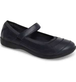 Reese Kid's Mary Jane - Navy Leather