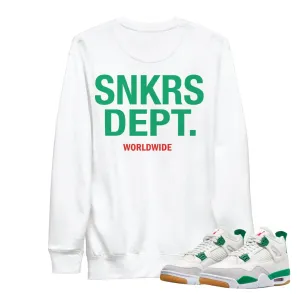 Retro 4 SB Pine Green SNKRS Dept. Sweatshirt