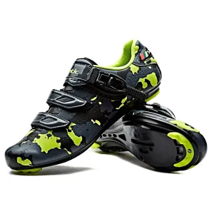 Santic Davee Green Men Road Cycling Shoes