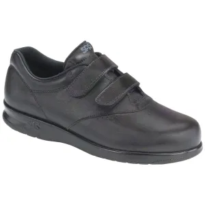 SAS Me Too Black Leather (Women's)