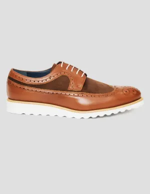 SG Rogue Sport Wingtip Brogues - Brown