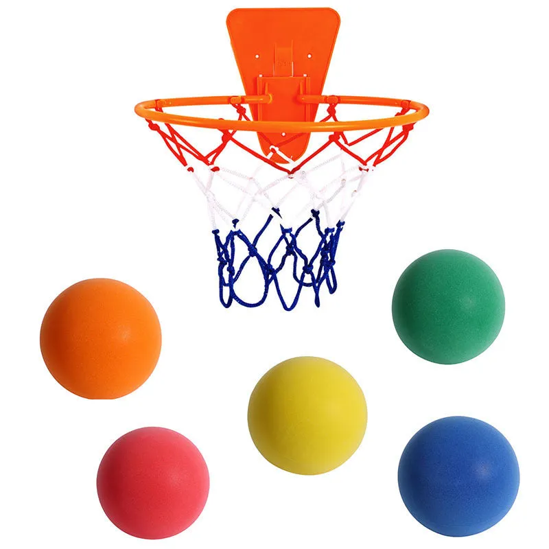 Silent High Density Foam Sports Ball Indoor Mute Basketball Children Sports Toy Games