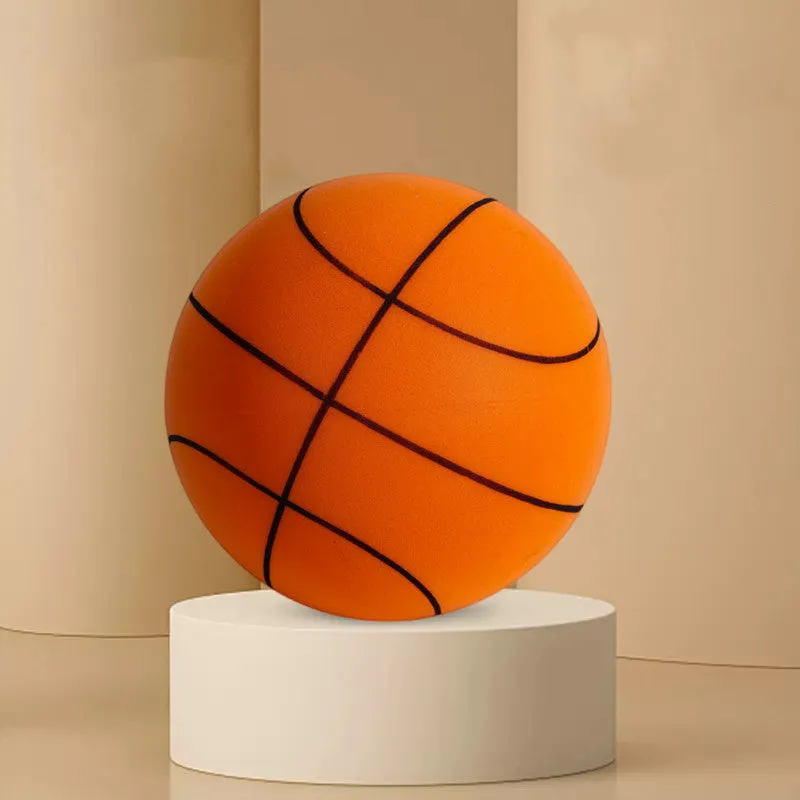 Silent High Density Foam Sports Ball Indoor Mute Basketball Children Sports Toy Games