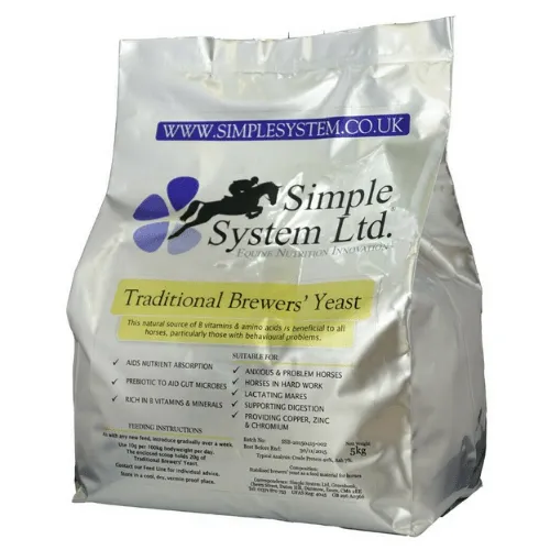 Simple System Traditional Brewers Yeast for Horses