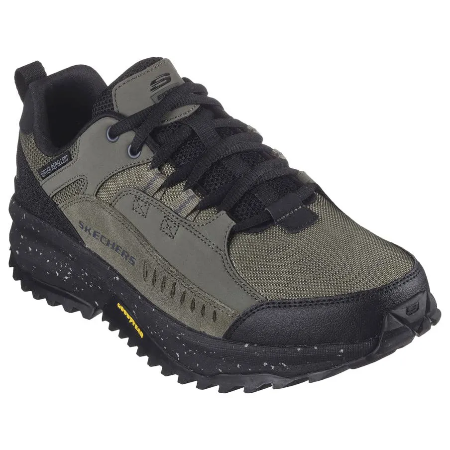 Skechers Men's Bionic Trail-Road Sector Shoes, Olive/Black