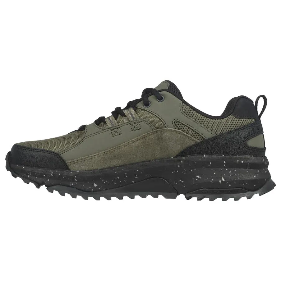 Skechers Men's Bionic Trail-Road Sector Shoes, Olive/Black