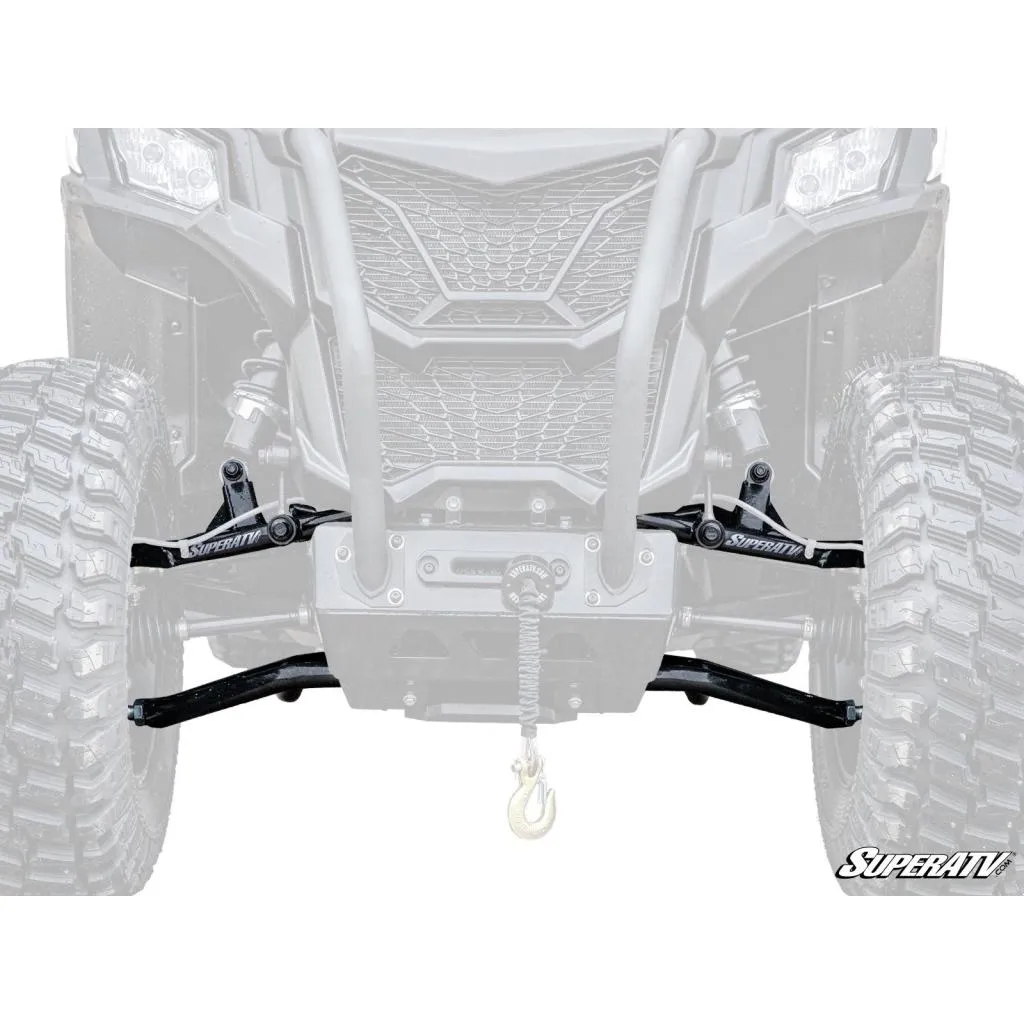 SuperATV Can-Am Maverick Trail High Clearance 1.5" Forward Offset A-Arms