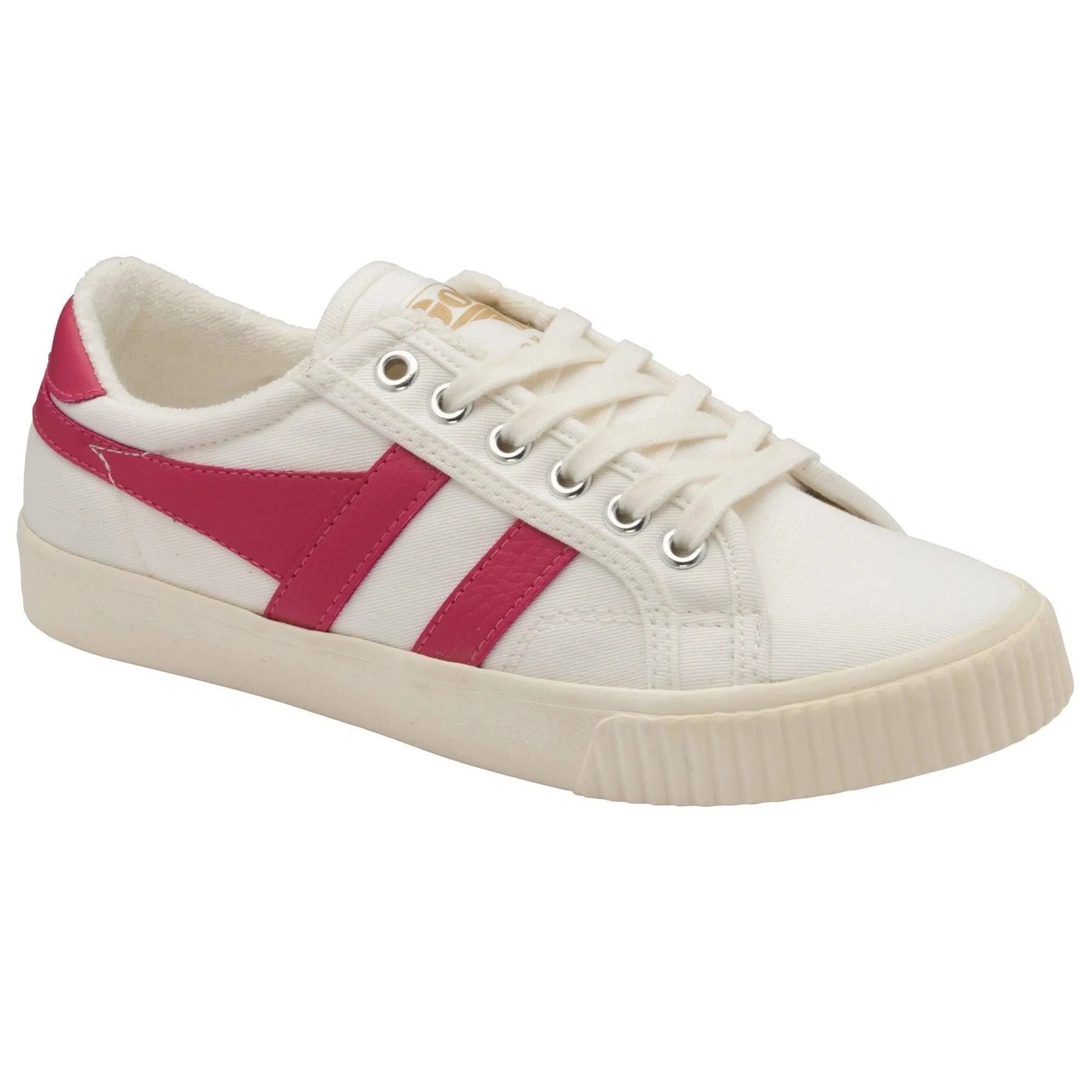 Tennis Mark Cox Trainer (Off White   Fluro Pink)