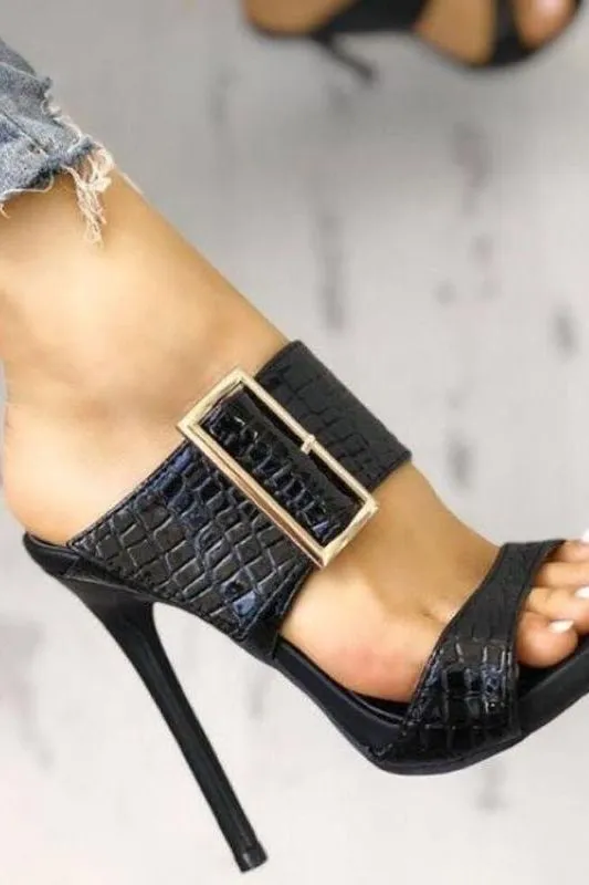 Thin High Heels Club Sandals