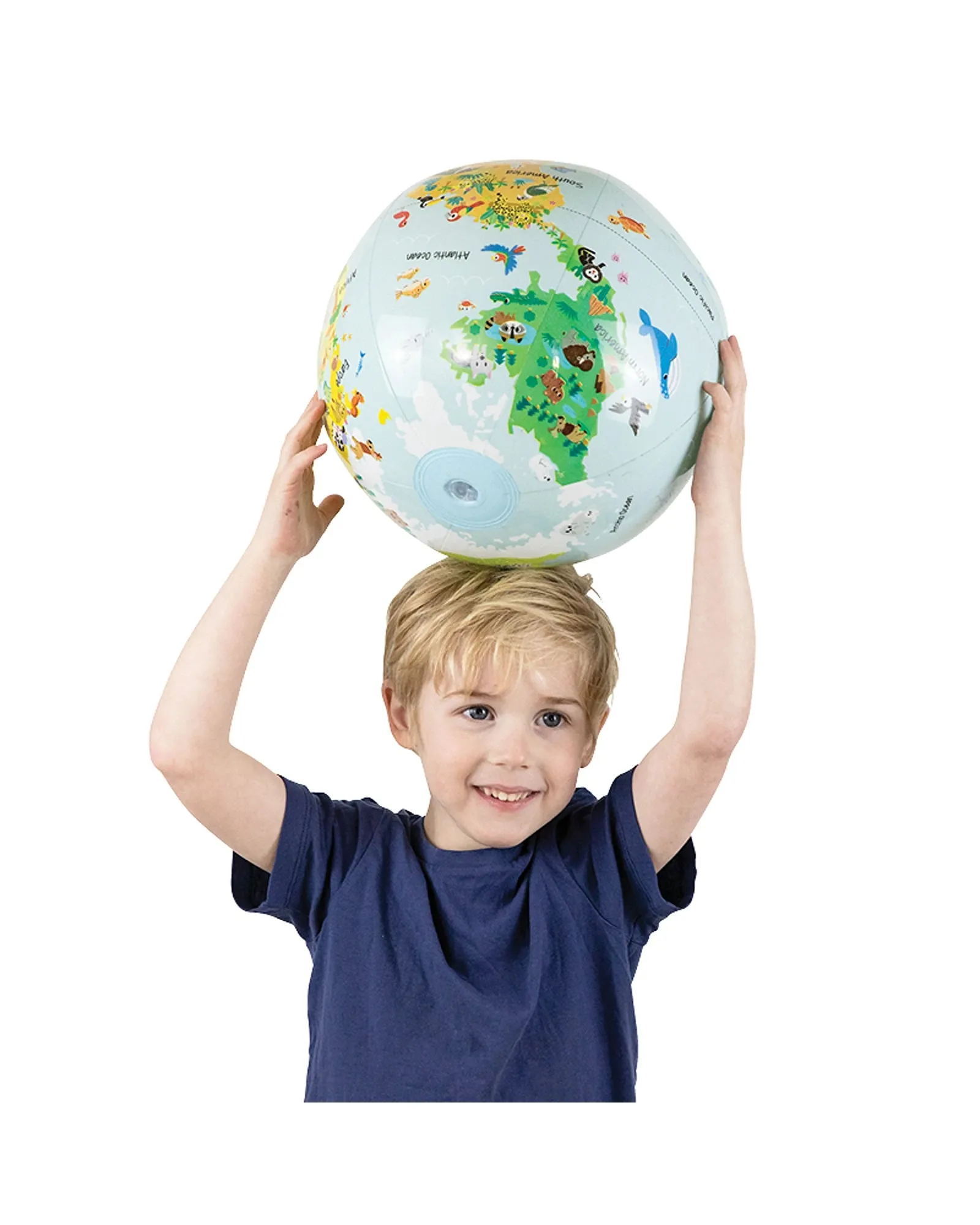 Tiger Tribe World Globe Baby Animals 30cm