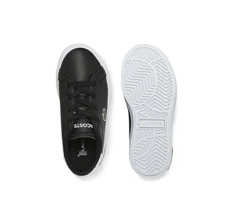 Toddlers Lacoste Powercourt 0721 1 SUI (Black/White)