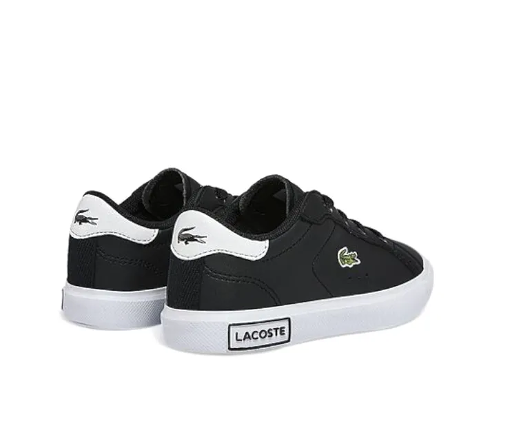 Toddlers Lacoste Powercourt 0721 1 SUI (Black/White)