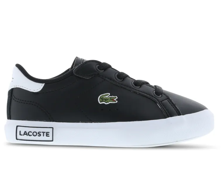 Toddlers Lacoste Powercourt 0721 1 SUI (Black/White)