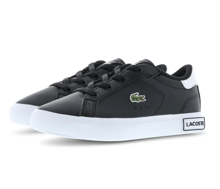 Toddlers Lacoste Powercourt 0721 1 SUI (Black/White)