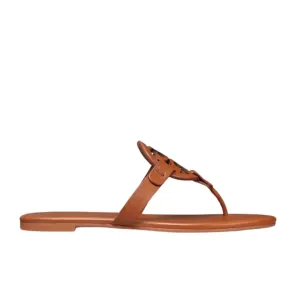 TORY BURCH - Miller Soft Sandals Bourbon Miele