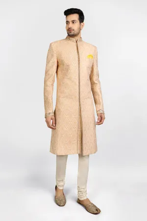 Traditional Damask Sherwani - Tanvir