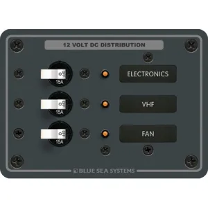 Traditional Metal DC Panel - 3 Positions