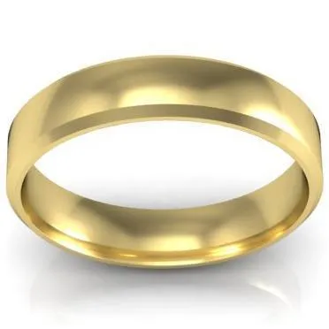 Traditional Wedding Band in 14k 4mm