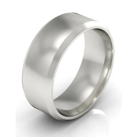 Traditional Wedding Band in 18k 7mm