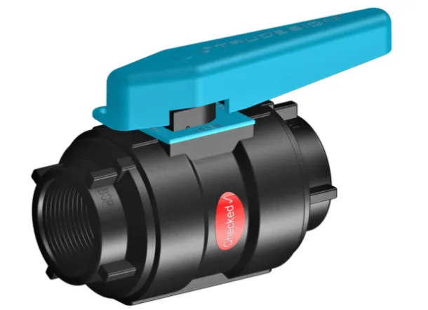 TruDesign Ball Valve BSP Black ( Seacocks) - 6 Sizes