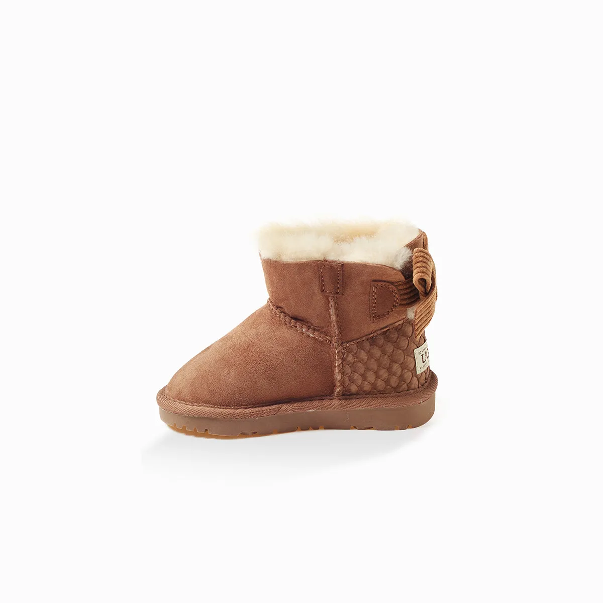 Ugg Kids One Bailey Bow Corduroy Boots (Water Resistants)