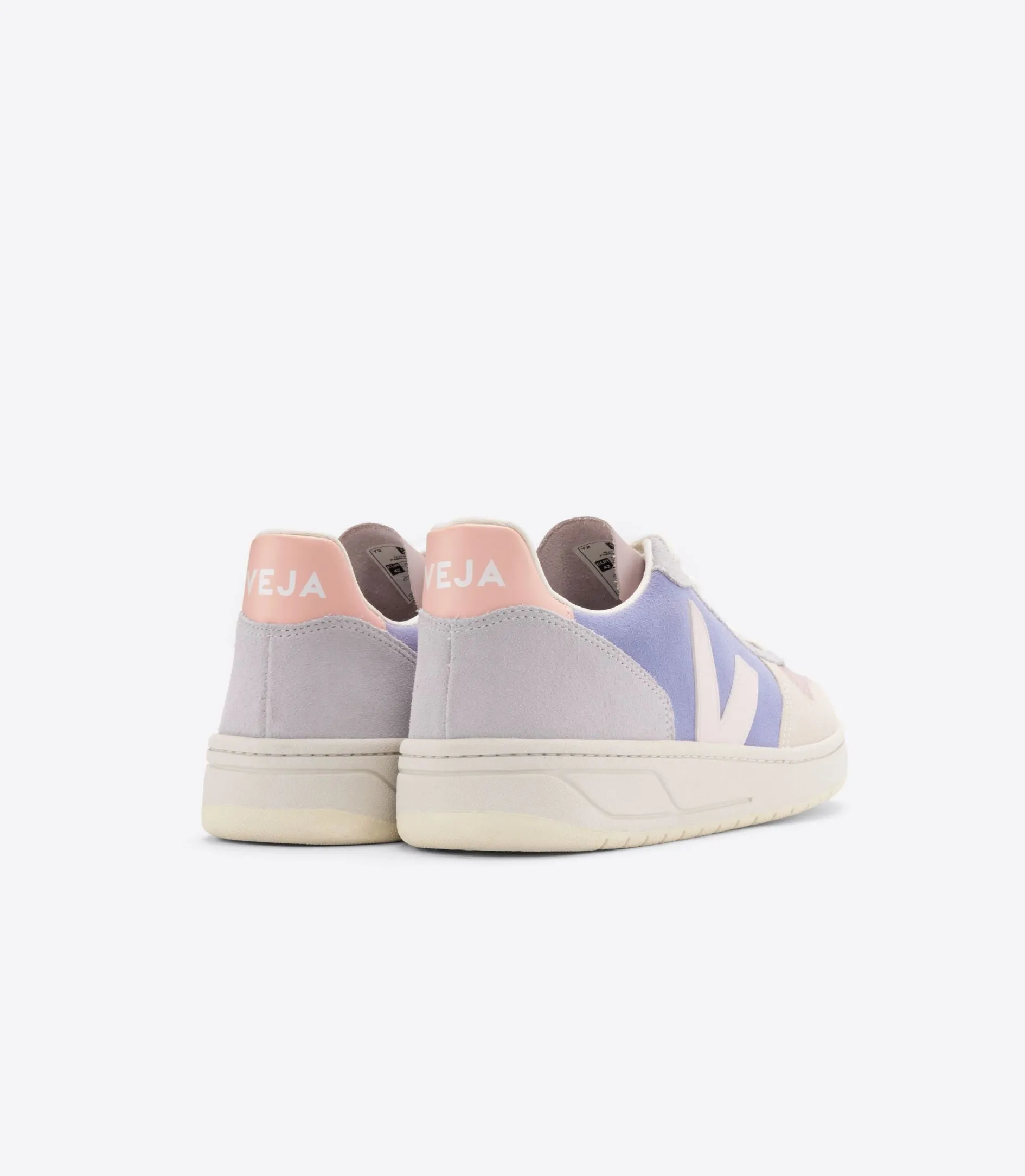 Veja - V-10 Suede in Multico Lavande