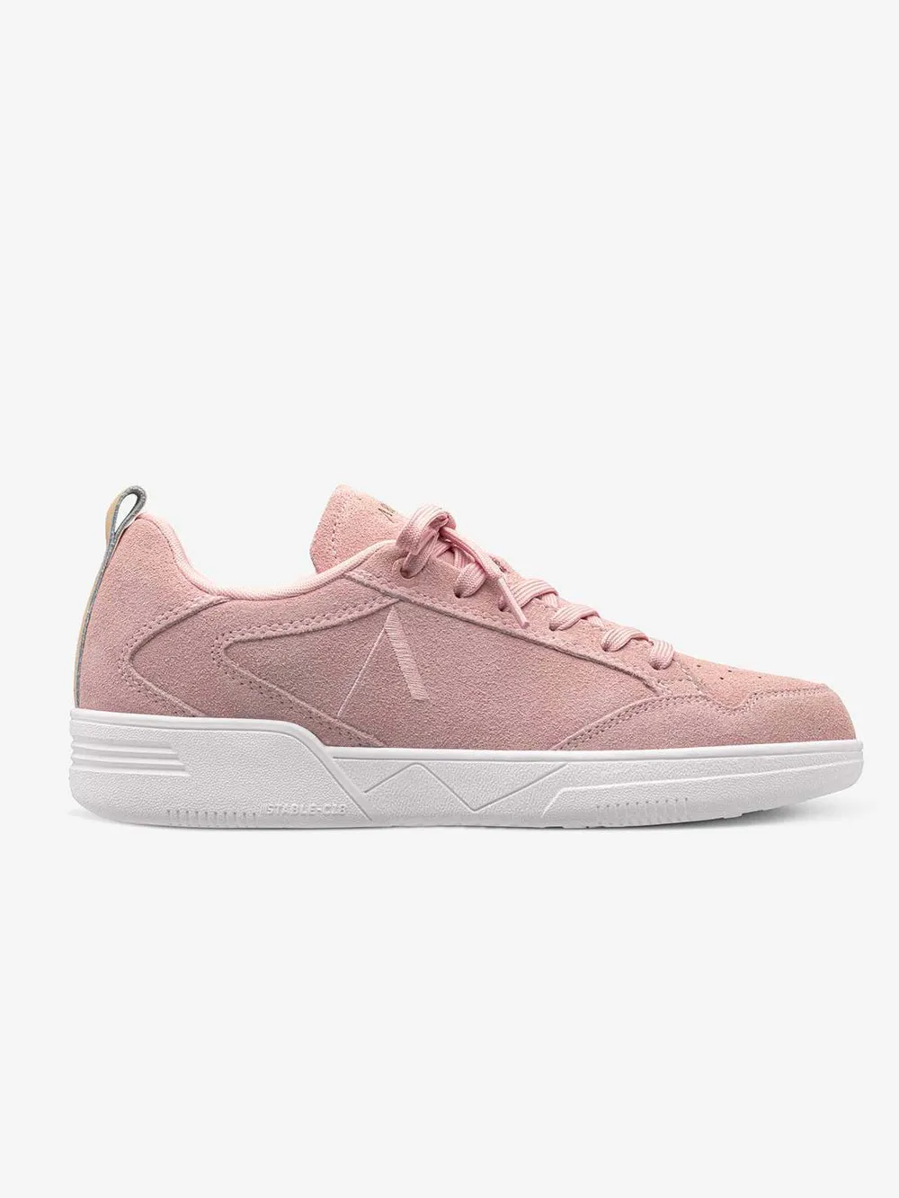 Visuklass Suede Leather S-C18 Misty Rose Nude Sneakers