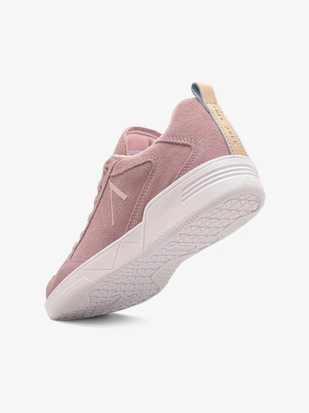 Visuklass Suede Leather S-C18 Misty Rose Nude Sneakers