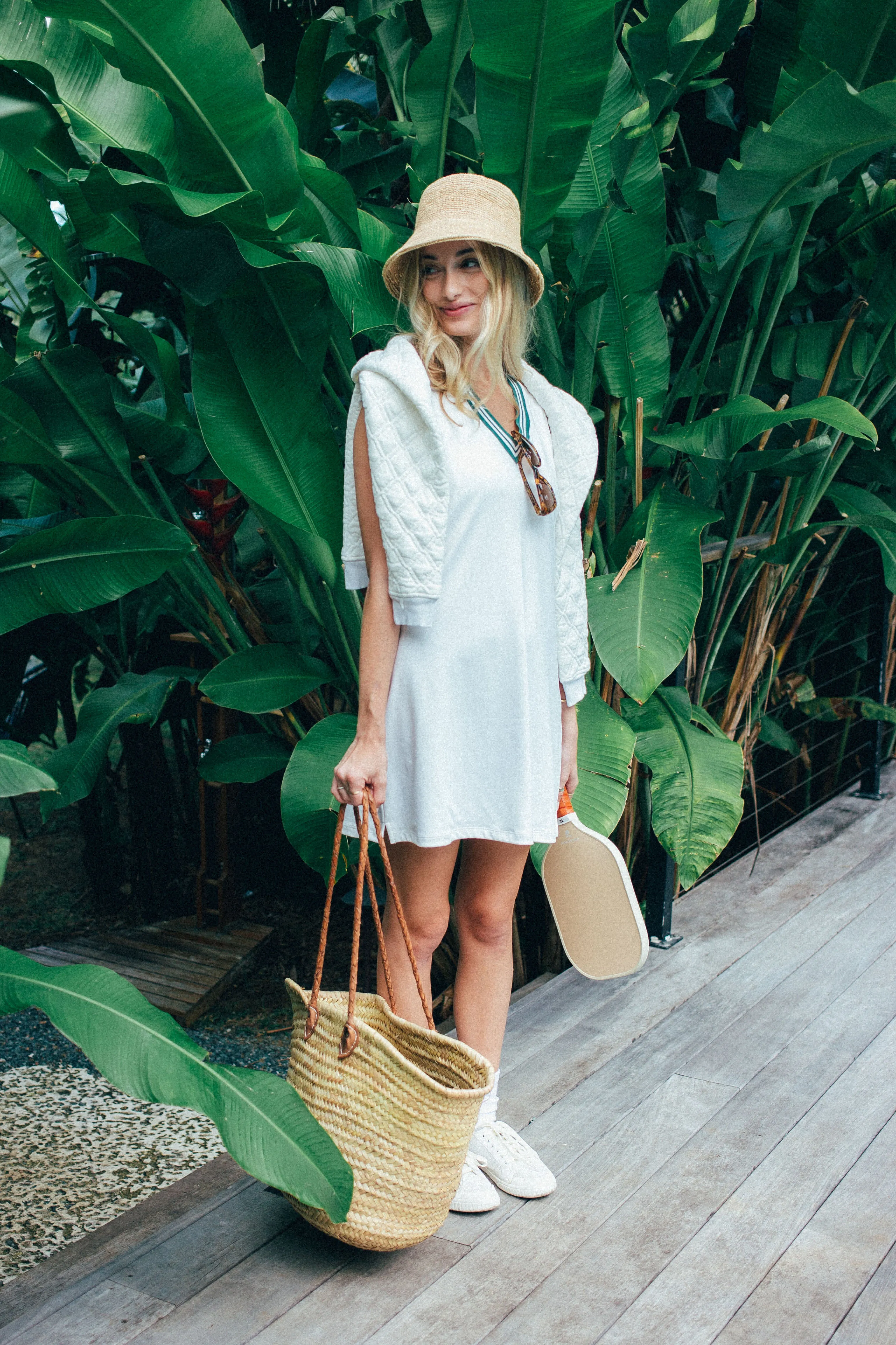 White Suzanne Tennis Dress