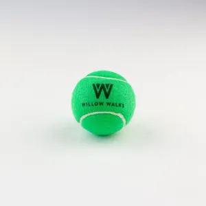 Willow Walks tennis ball in bright green