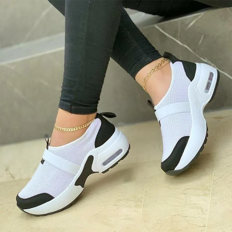 Winter Slope Heel Walking Training Casual Sporty Non Slip Women's Shoes 2024