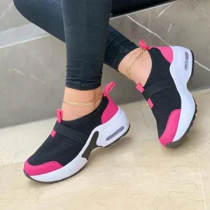 Winter Slope Heel Walking Training Casual Sporty Non Slip Women's Shoes 2024