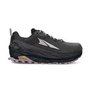 Women's Altra Olympus 5 Hike Low GTX Color: Gray/Black