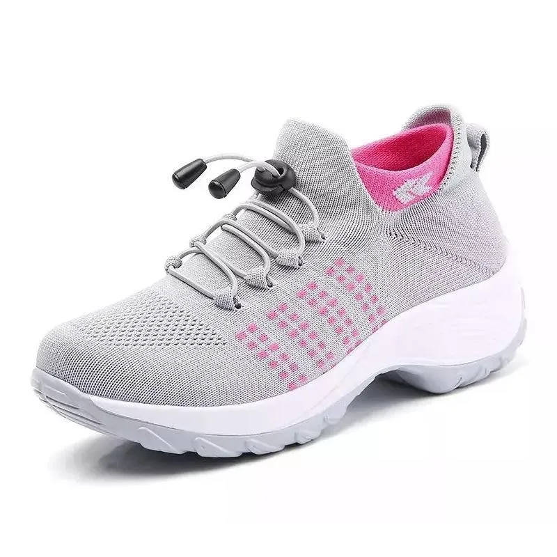 Women's Corrective Sports Elastic Air Cushion Shoes