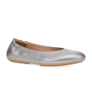 Women's Dansko Mollie Flat Color: Pewter Metallic