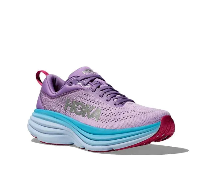 WOMEN'S HOKA BONDI 8 | CHALK VIOLET / PASTEL LILAC