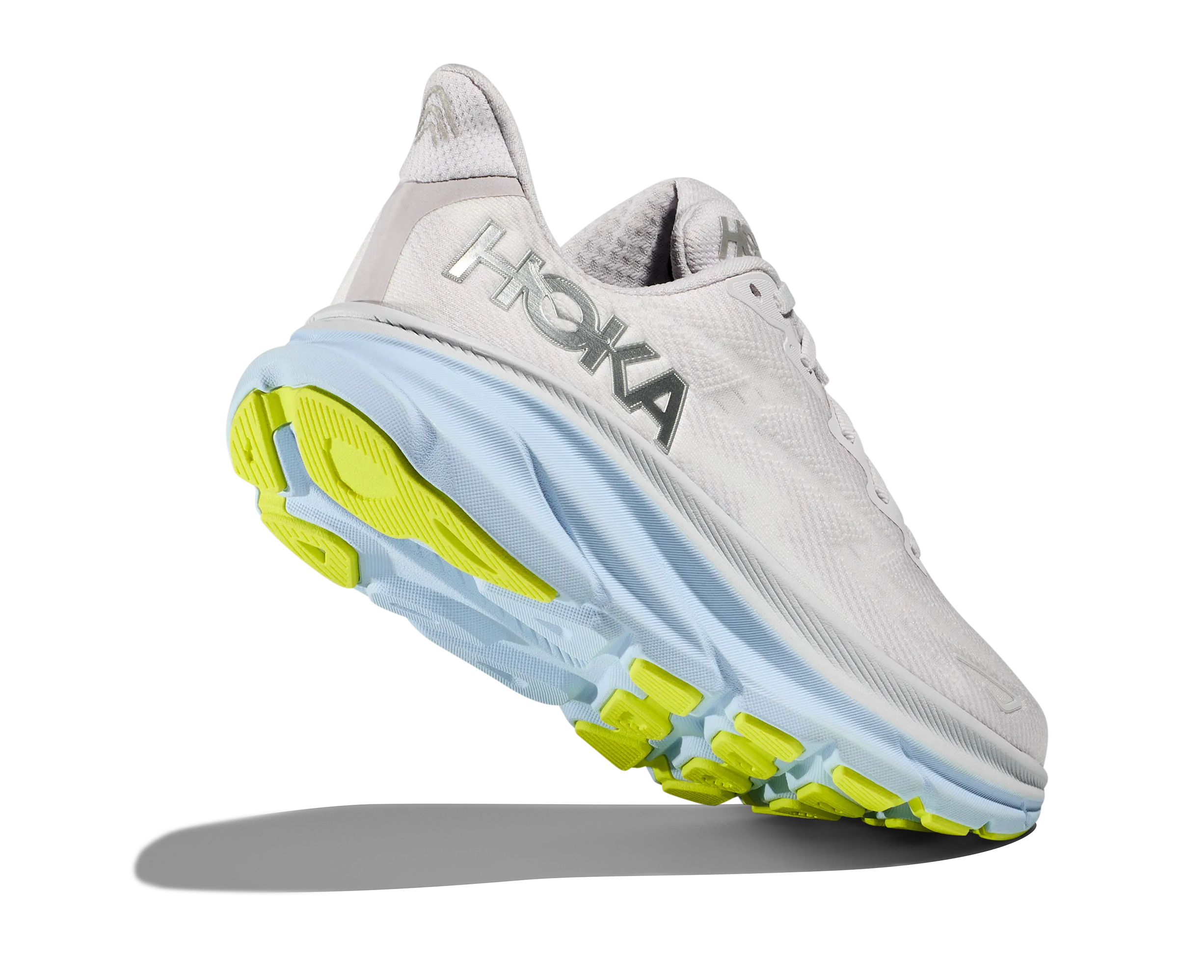 Women's Hoka Clifton 9 Color: Nimbus Cloud/Ice Water