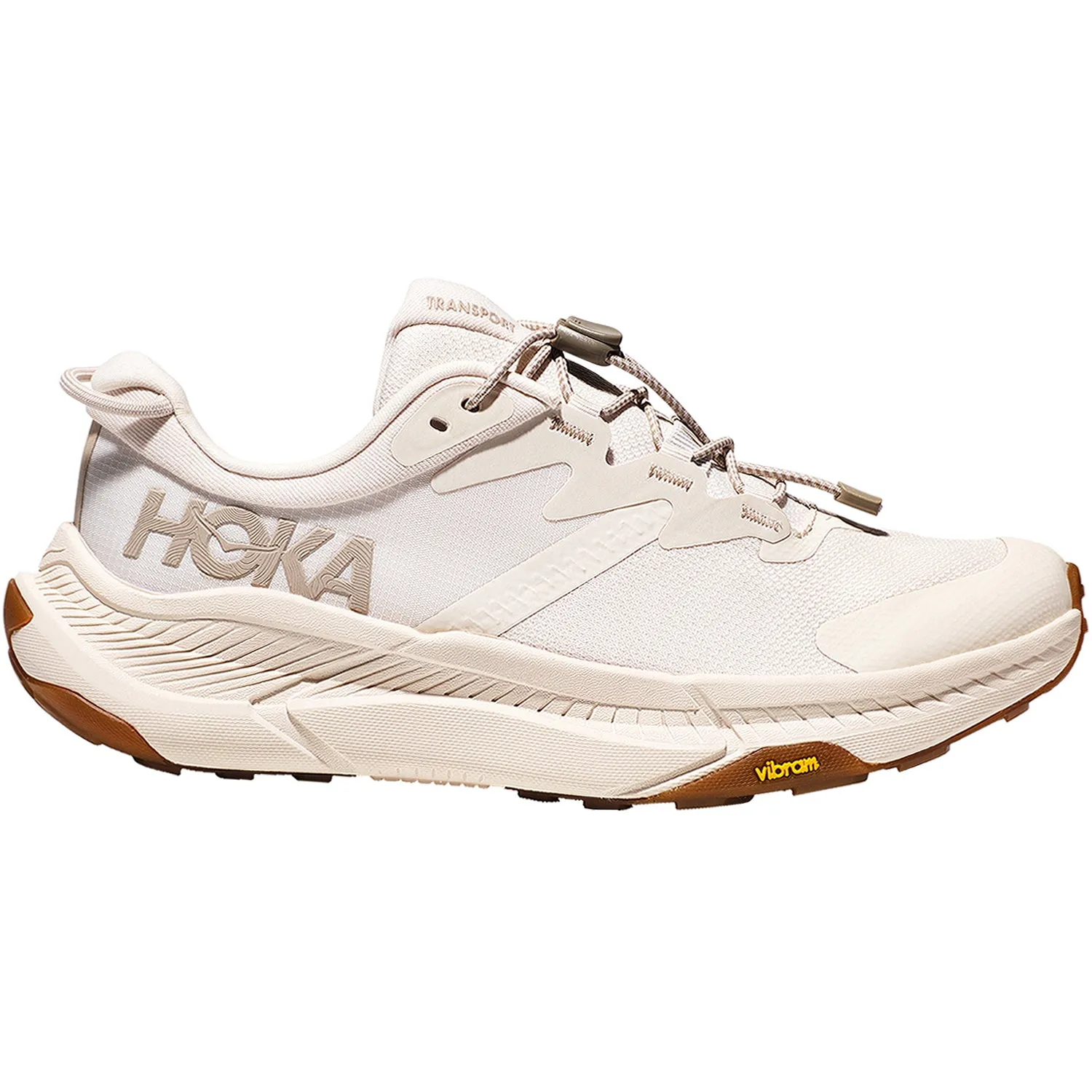 Women's Hoka Transport Eggnog/Eggnog Mesh