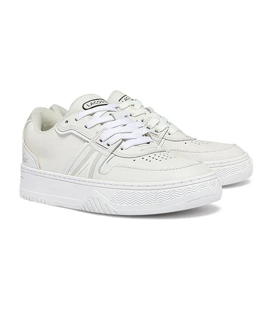 Women's L001 Leather Trainers White/Off White