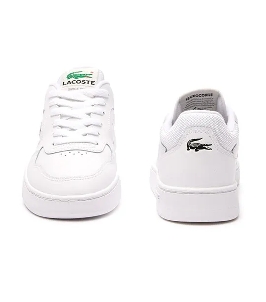 Women's Lineset Leather Trainers White/White