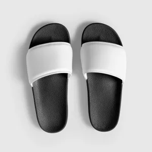 Women's slides - White