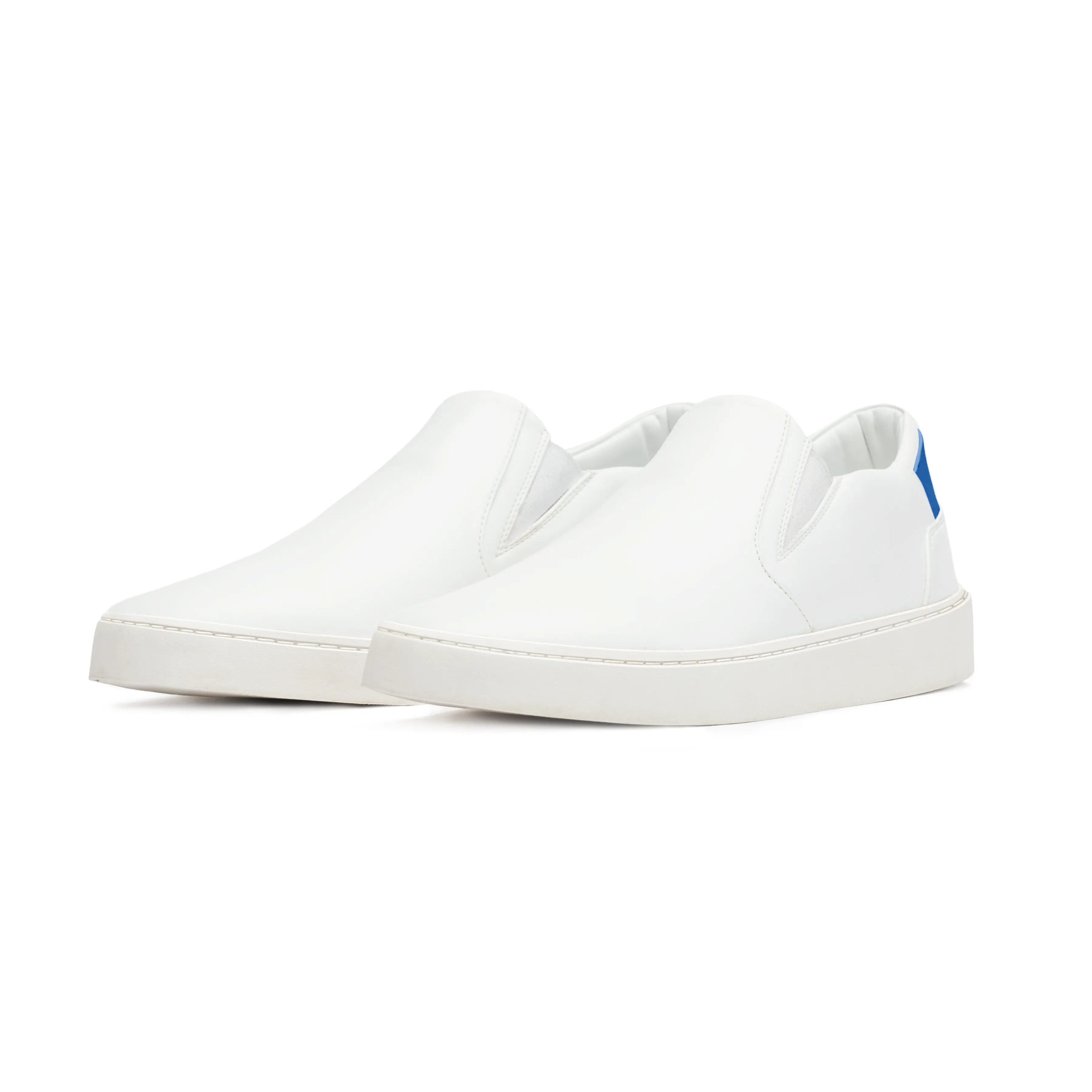 Women's Slip On | White-Blue