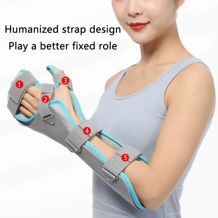 Wrist Fracture Sprained Tendon Sheath Splint, Color: Upgrade Model(L Left)